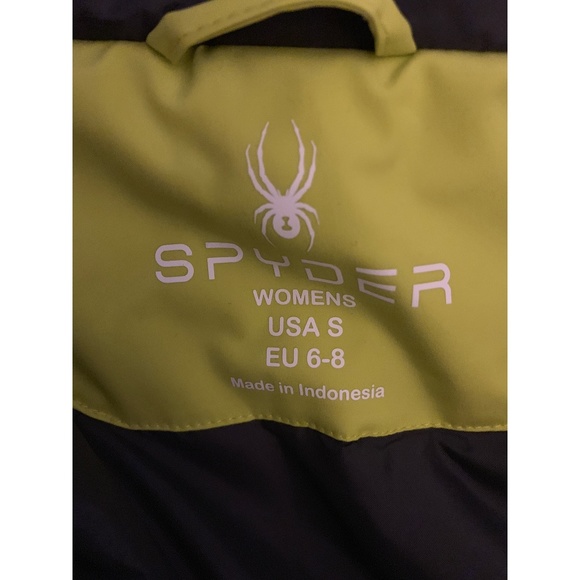 Spyder Women's Insulated Hooded Ski Hayden Jacket - Picture 7 of 8